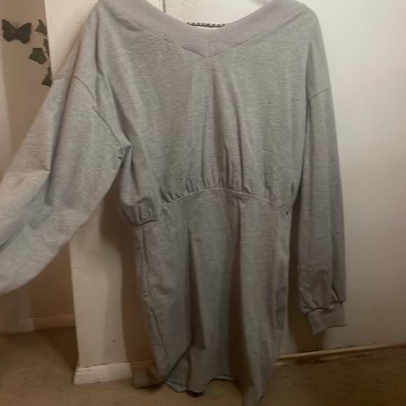 Grey Winter Dress - Picture 2 of 2